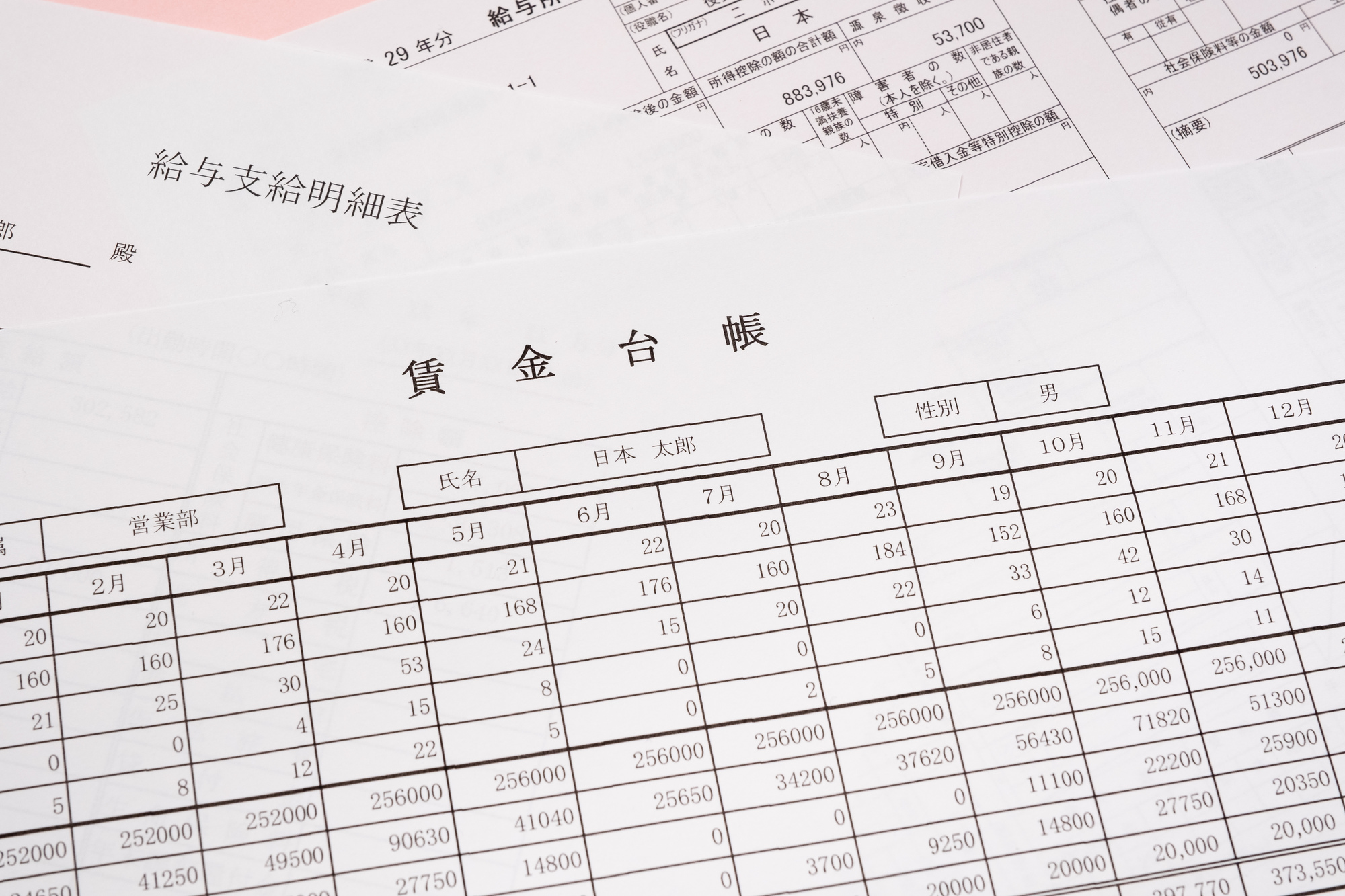 【テンプレート付】賃金台帳とは？記載事項と書き方、給与明細との違いを解説